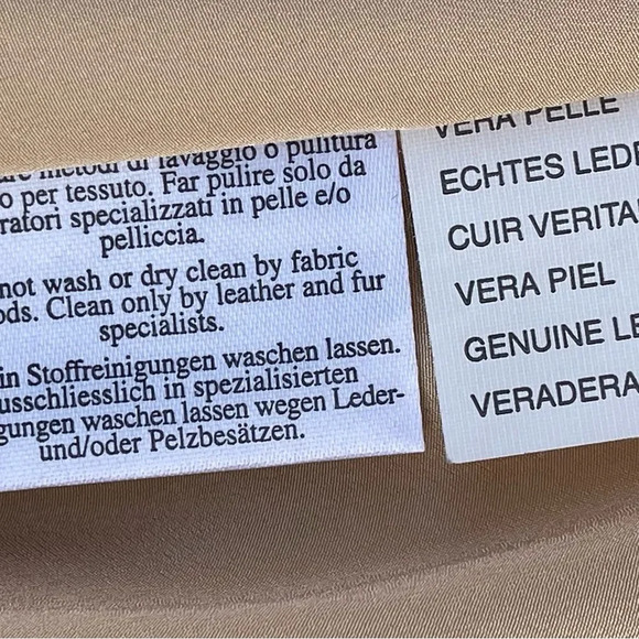 MaxMara leather jacket ruffle collar size 4 - Picture 14 of 15